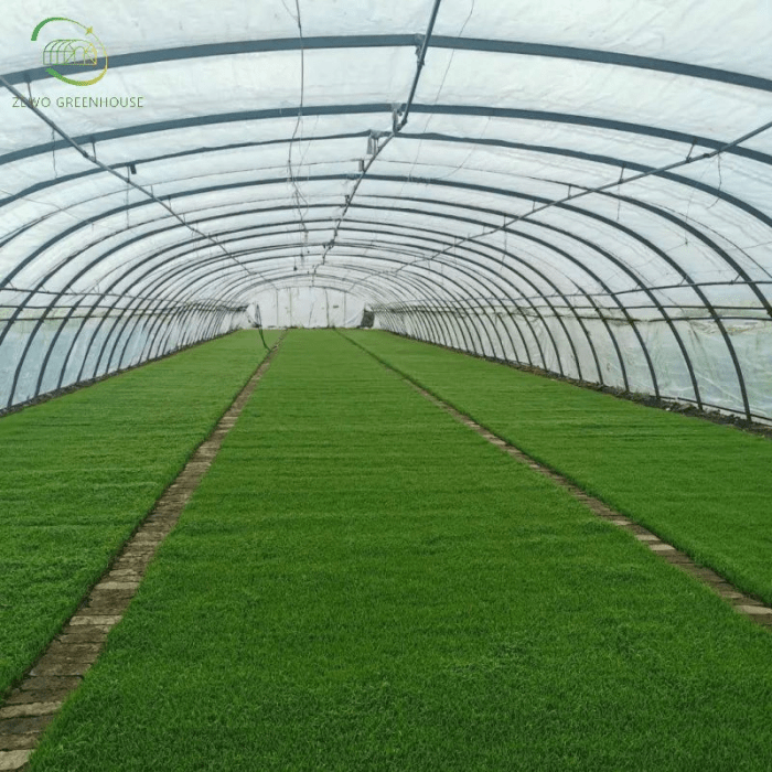 Rolling greenhouse table furniture with trays