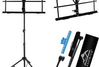 Foldable sheet music stand furniture