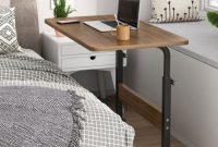 Retractable laptop desk furniture